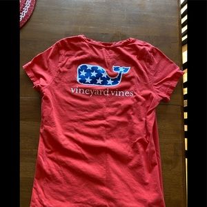 Like New! Vineyard Vines T-shirt, red, medium